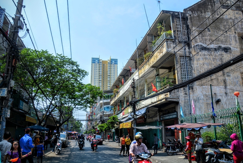 Khu vực đông dân cư gốc Hoa
