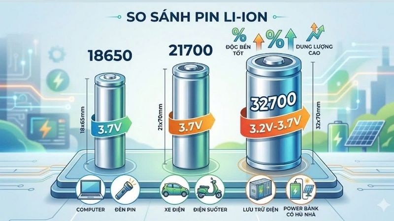 Pin 32700 ảnh 4