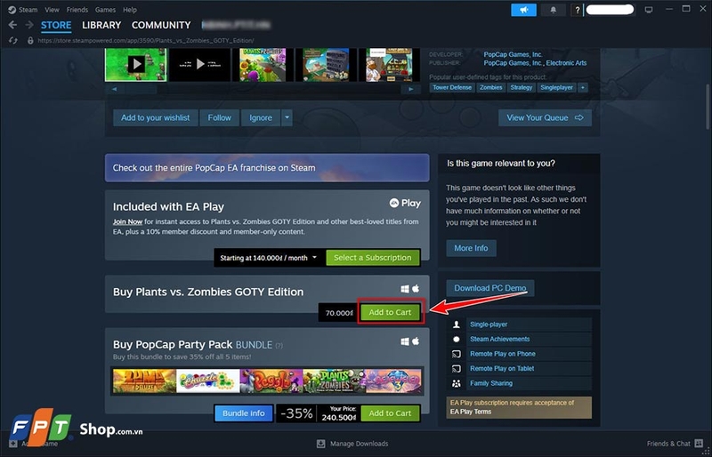 Plants vs Zombies PC - 10