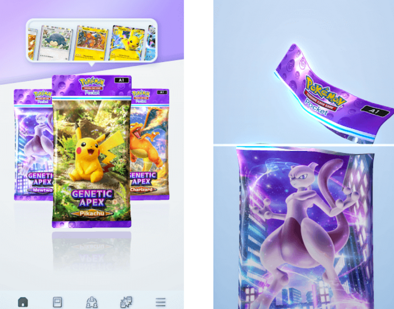 Game sử dụng hình ảnh Pokémon rất đa dạng