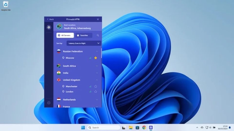 PrivadoVPN 2