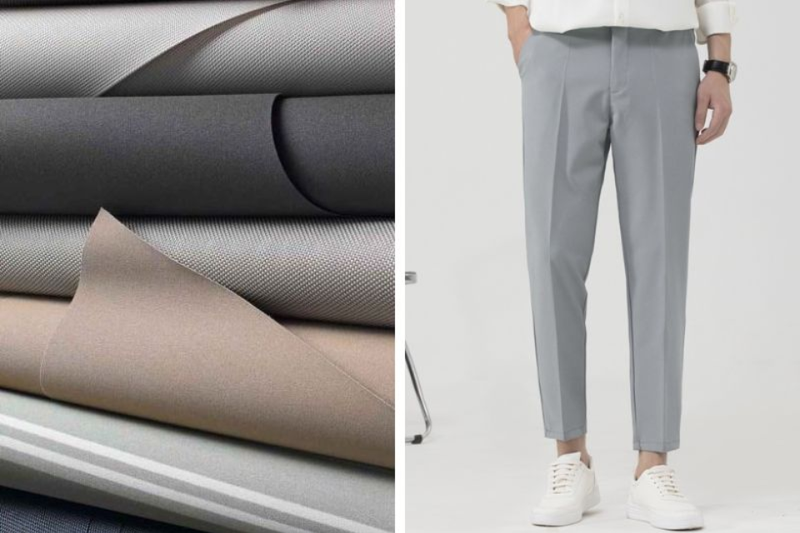 Quần nam vải Rayon
