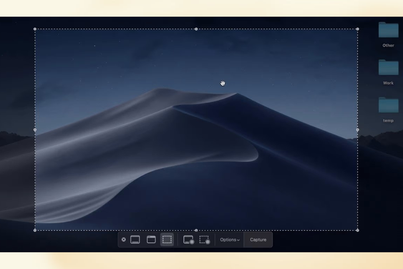 Quay video một phần màn hình MacBook 2