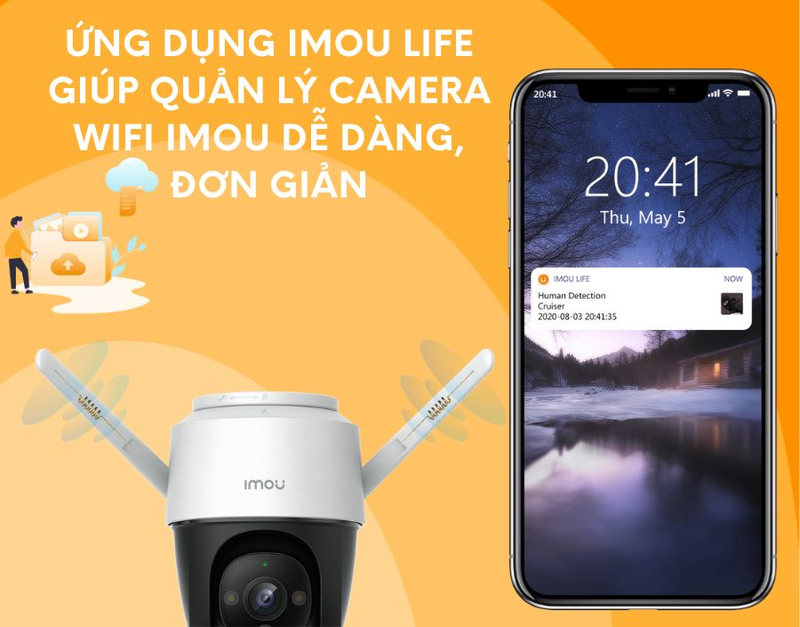 Cách lấy lại mật khẩu camera IP WiFi qua ứng dụng bước 1