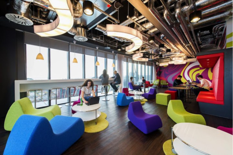 Quy chuẩn thiết kế văn phòng làm việc của Google