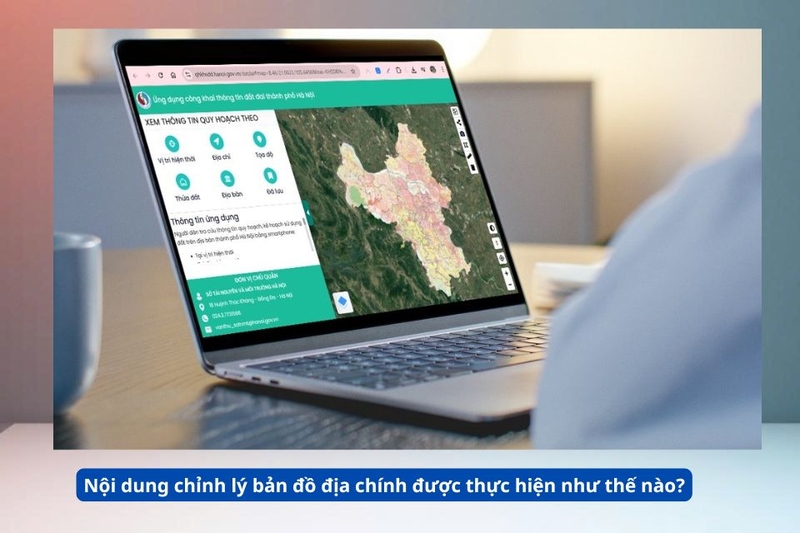 Quy định về nội dung chỉnh lý bản đồ địa chính được thực hiện như thế nào