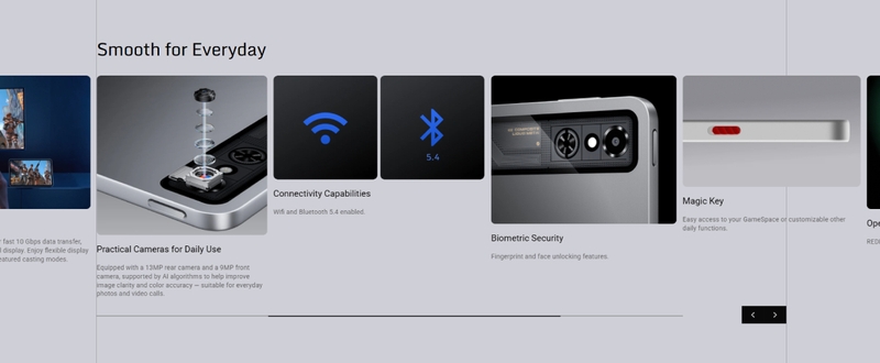 Máy hỗ trợ kết nối đa dạng với USB 3.2 Gen 2 Type-C cho tốc độ truyền dữ liệu lên đến 10Gbps