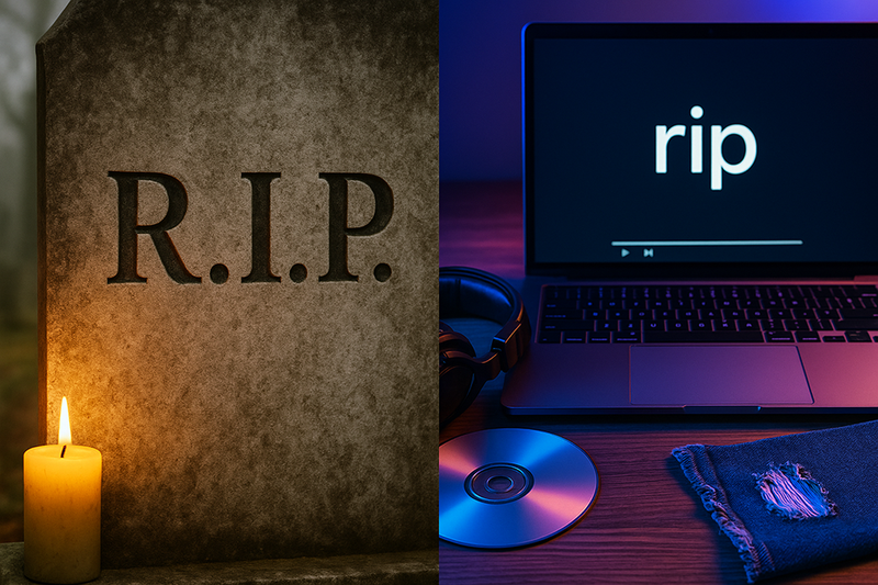 Sự khác biệt giữa R.I.P viết hoa và rip viết thường