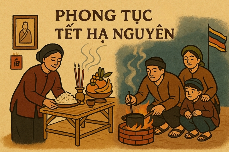 Phong tục tập quán trong ngày Tết Hạ Nguyên