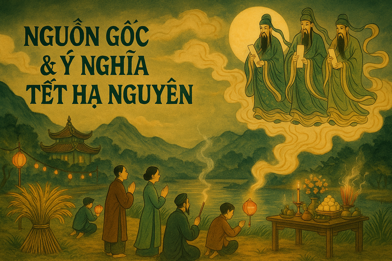 Nguồn gốc và ý nghĩa sâu sắc của Tết Hạ Nguyên