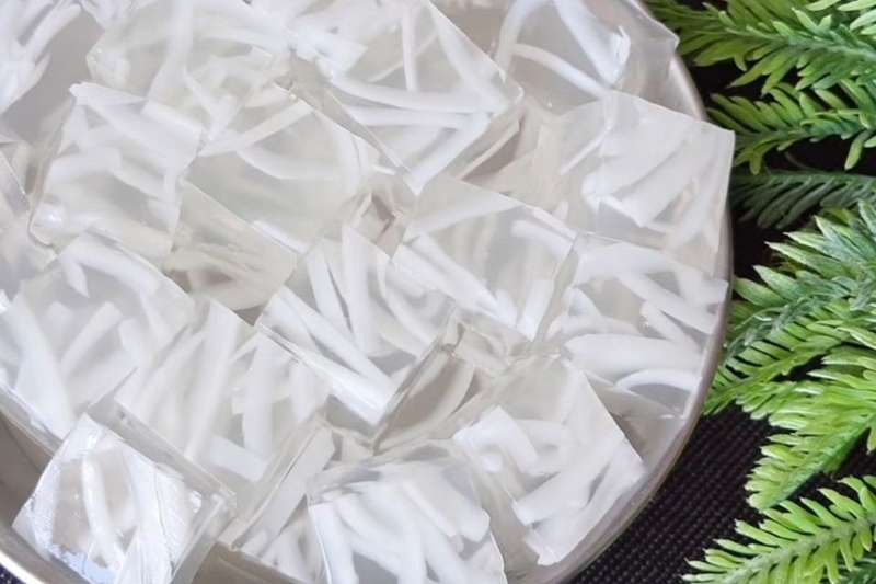 Rau câu dừa bao nhiêu calo? 2