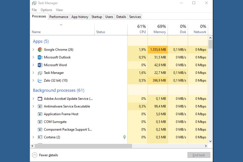 Realtek HD Audio Manager bước 1