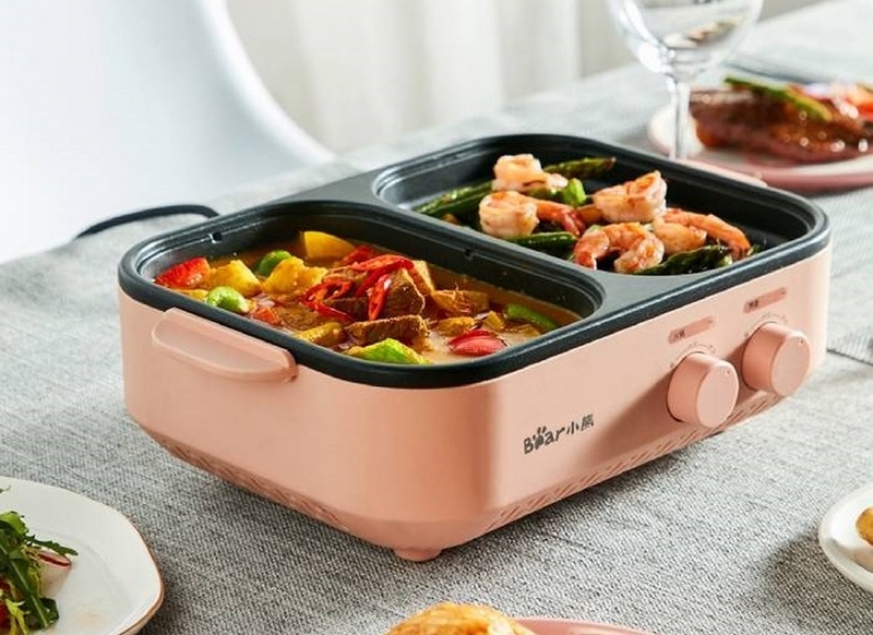 Review nồi lẩu nướng Bear có tốt không? 7