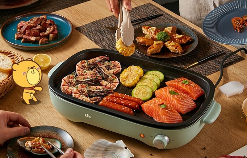 Review nồi lẩu nướng Bear có tốt không? 8