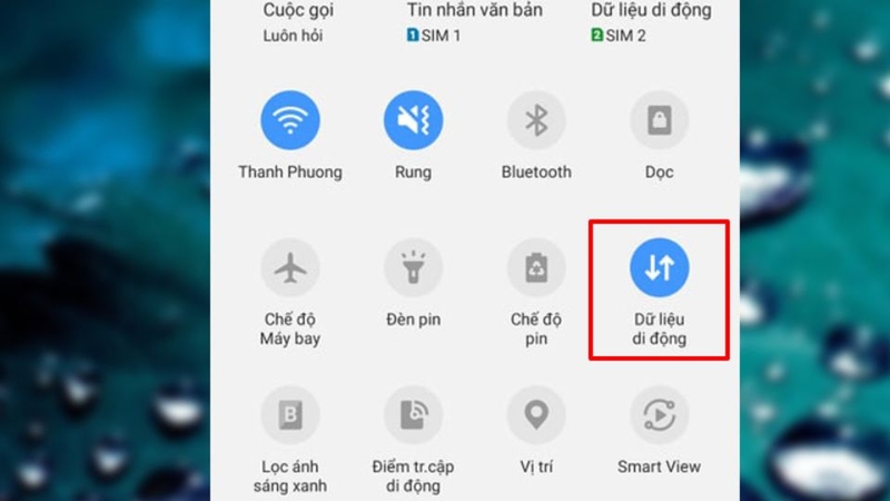 SIM 4G không vào được mạng 2