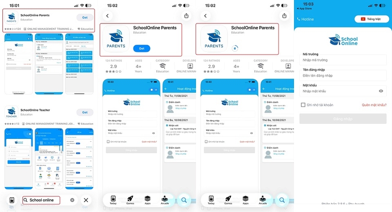 Tải về trên iOS