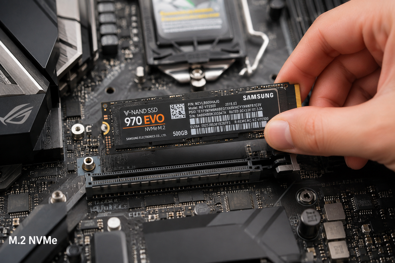 SSD SATA và NVMe khác nhau thế nào - 3