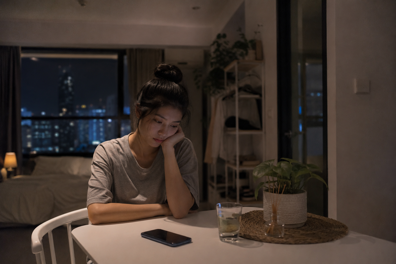 STT đêm khuya cô đơn và chất chứa suy tư