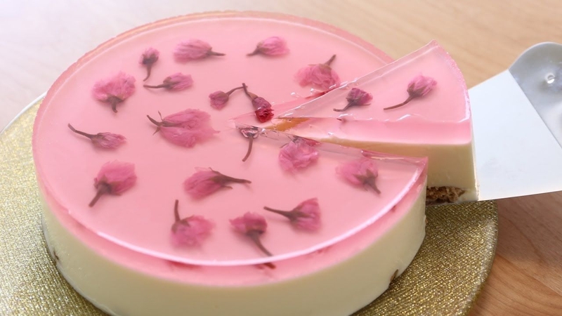 Sakura Cheesecake 1