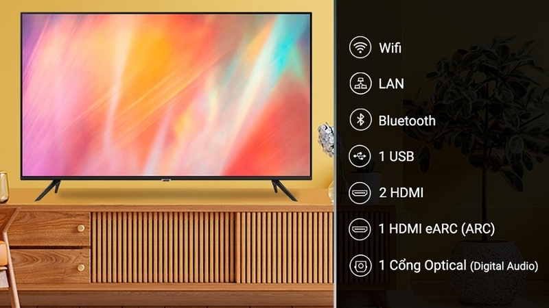 đánh giá TV Samsung 65AU7002 4