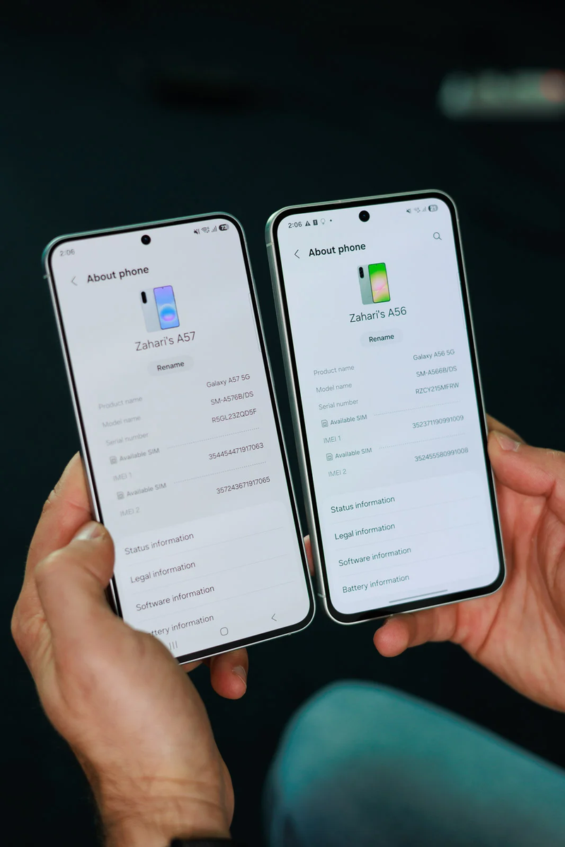 So sánh Samsung Galaxy A57 và Galaxy A56 ảnh 7
