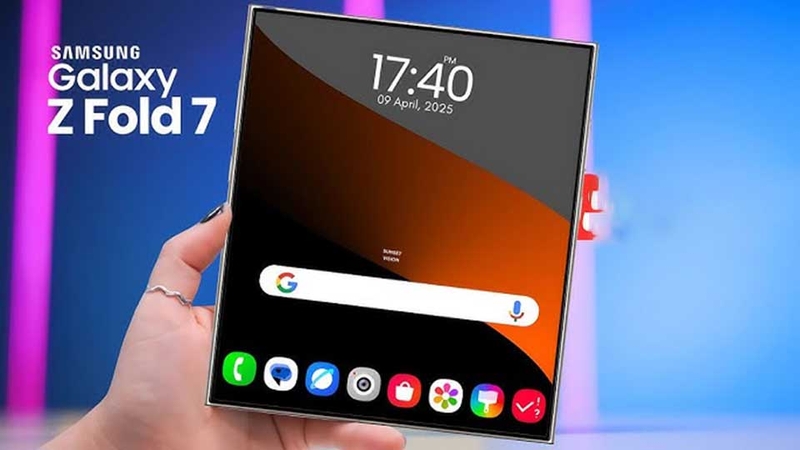 Dung lượng Samsung Galaxy Z Fold 7 - 01