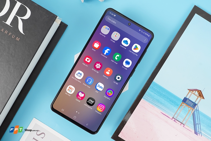 Trên tay Galaxy M55 5G (ảnh 7)