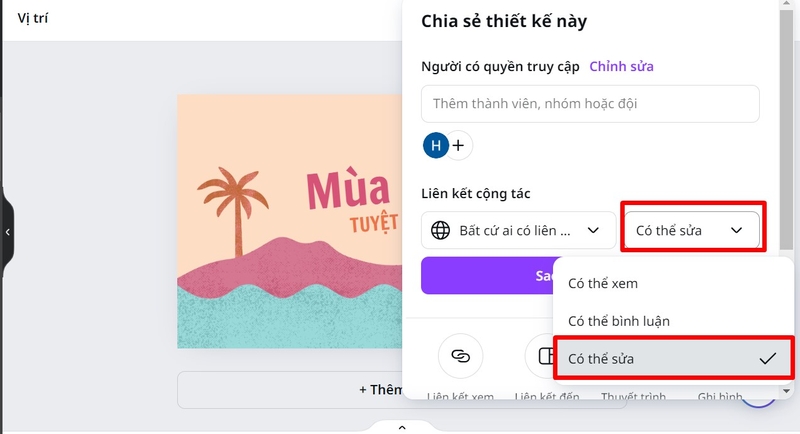 Cách chuyển file thiết kế Canva sang tài khoản khác đơn giản (ảnh 5)