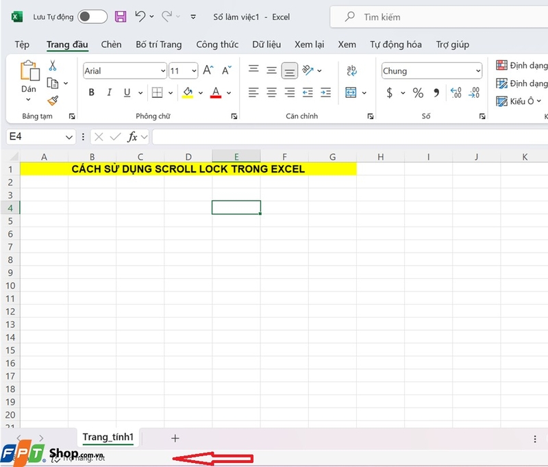 Cách sử dụng phím hiệu quả