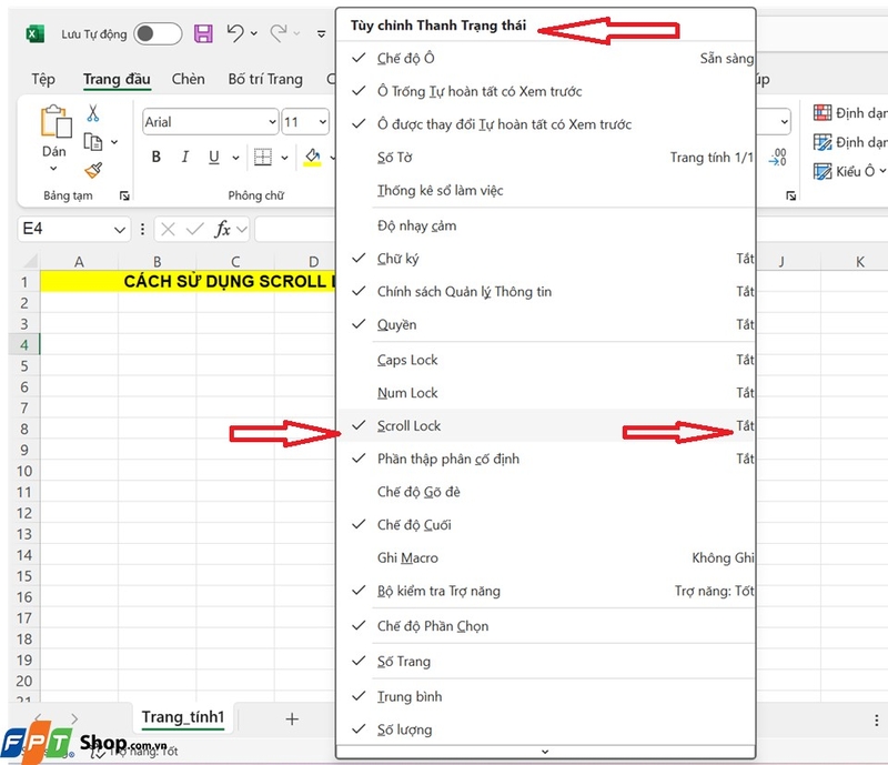 Những thao tác áp dụng siêu đơn giản