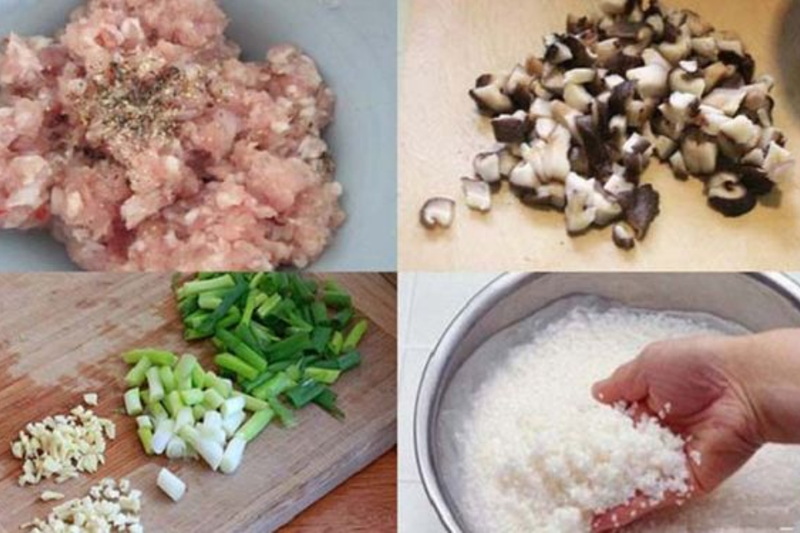 cháo nấm mối thịt bò 2