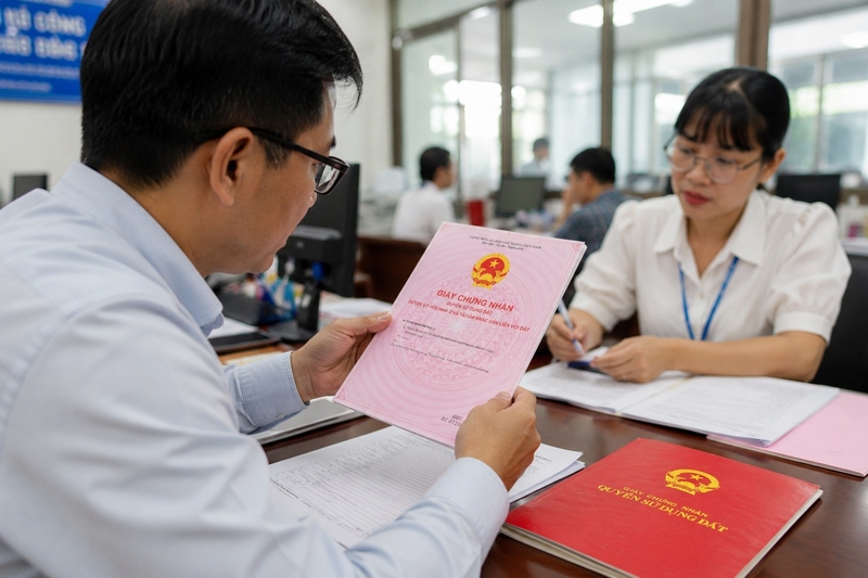 Hiện nay còn phân biệt sổ đỏ và sổ hồng không