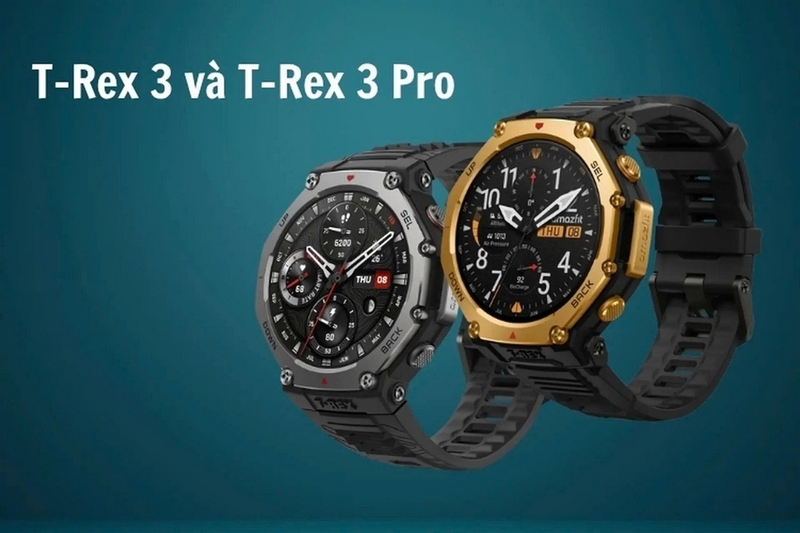 So sánh Amazfit T-Rex 3 và Amazfit T-Rex 3 Pro ảnh 1