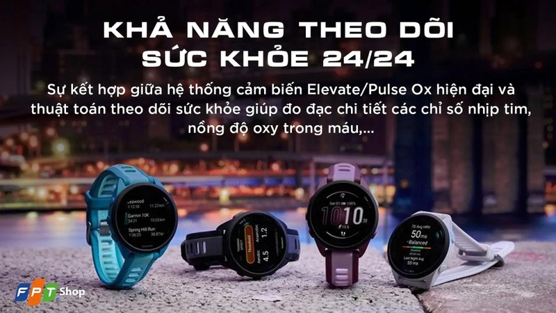 So sánh Garmin Forerunner 165 và 165 Music ảnh 3