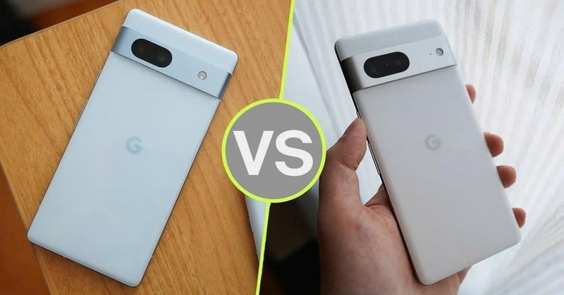 So sánh Google Pixel 7a và Google Pixel 7 ảnh 1