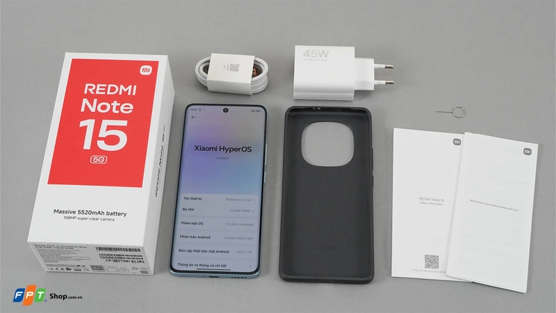 So sánh Redmi Note 17 và Redmi Note 15 ảnh 7