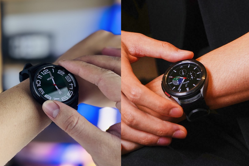 So sánh Samsung Galaxy Watch6 Classic và Watch4 Classic (1)