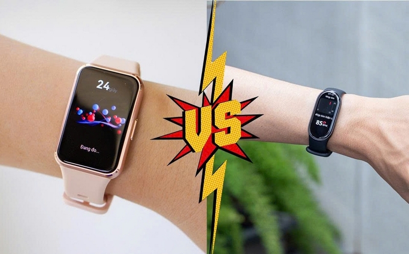 So sánh Xiaomi Mi Band 10 và Huawei Band 11 ảnh 1