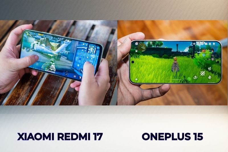 So sánh Xiaomi Redmi 17 và OnePlus 15 về hiệu năng