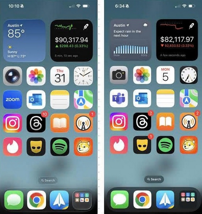 So sánh iOS 18 và iOS 26 ảnh 4