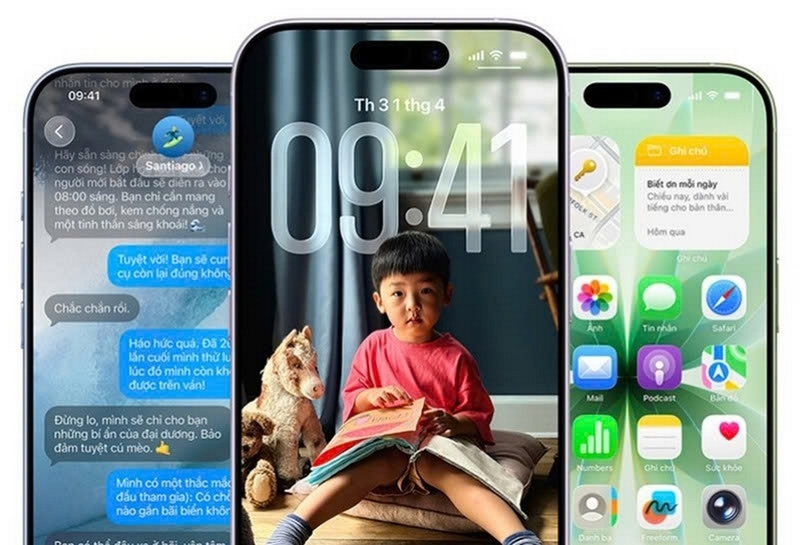 So sánh iPhone 17 và iPhone Air ảnh 4