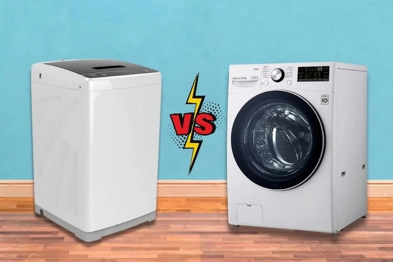 So sánh máy giặt cửa trên và dưới ảnh 2