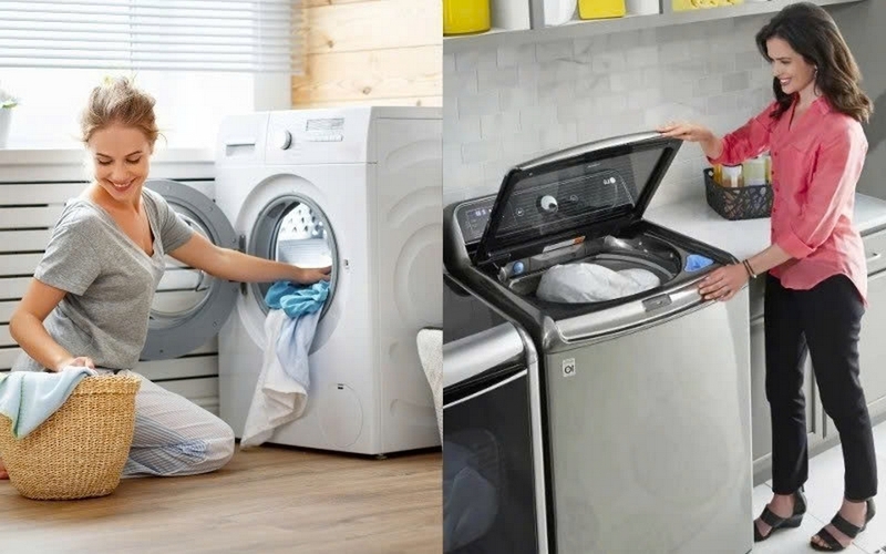 So sánh máy giặt cửa trên và dưới ảnh 3