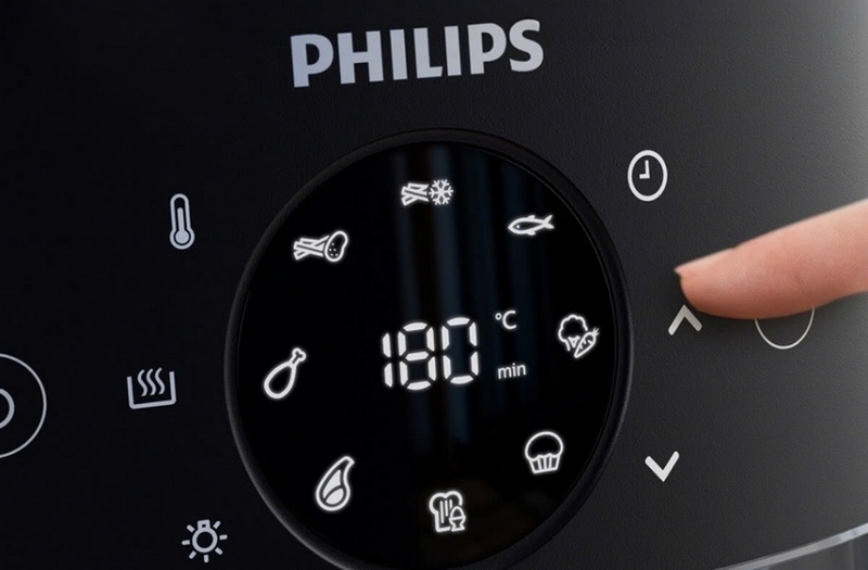 So s&aacute;nh nồi chi&ecirc;n kh&ocirc;ng dầu Cosori v&agrave; Philips ảnh 6