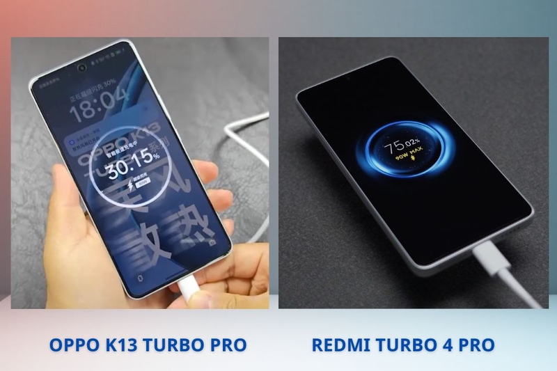 So sánh pin và tốc độ sạc