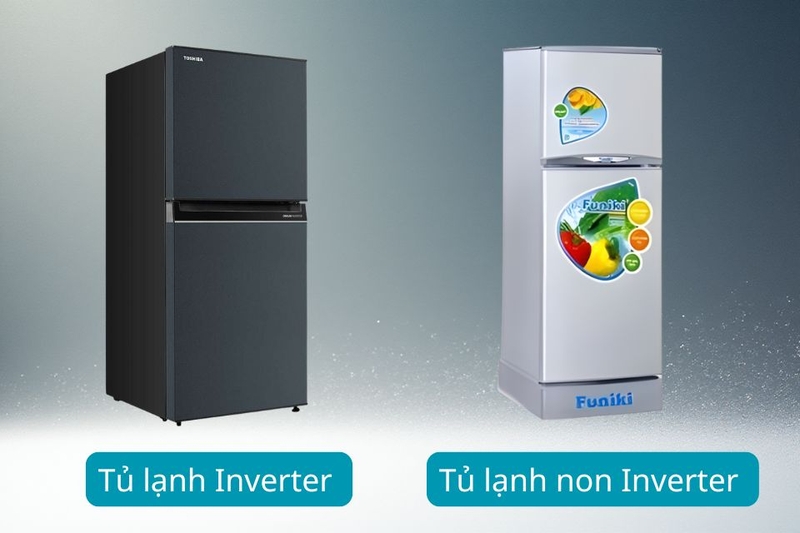 So s&aacute;nh tủ lạnh Inverter v&agrave; kh&ocirc;ng Inverter
