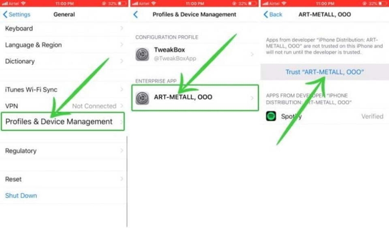 Thiết lập các tùy chỉnh của điện thoại iPhone