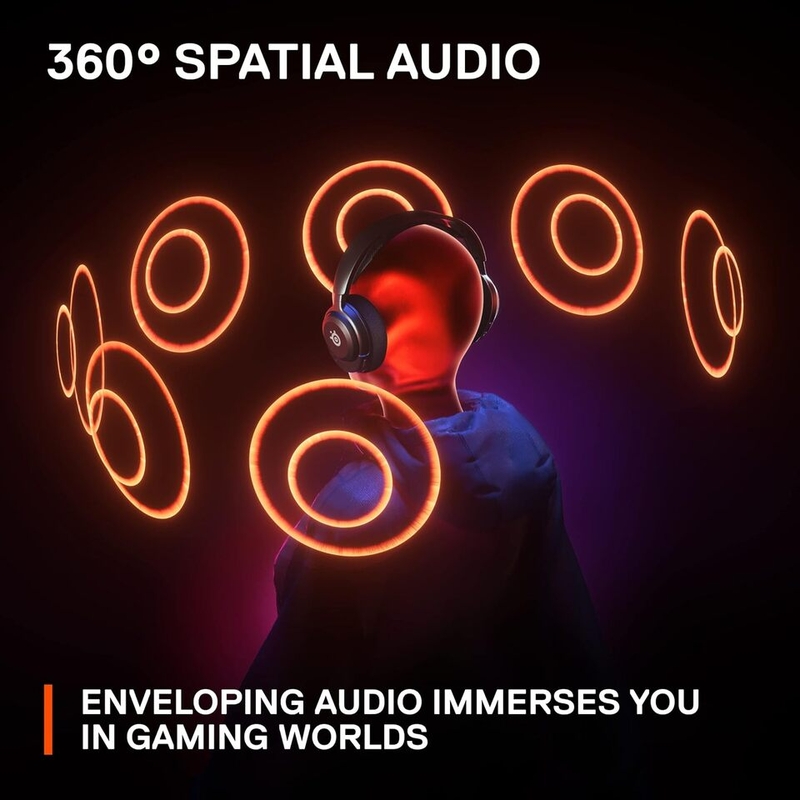 Arctis Nova 4X hỗ trợ giả lập âm vòm 360 độ