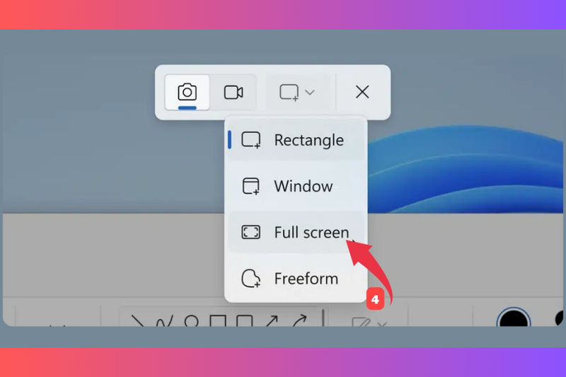 Sử dụng Snipping Tool 3