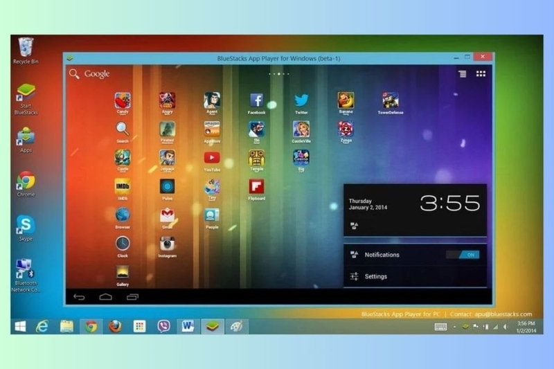 Sử dụng giả lập Android
